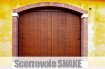 portone scorrevole snake